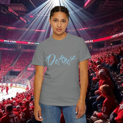Detroit Script T-Shirt — City Pride Tee