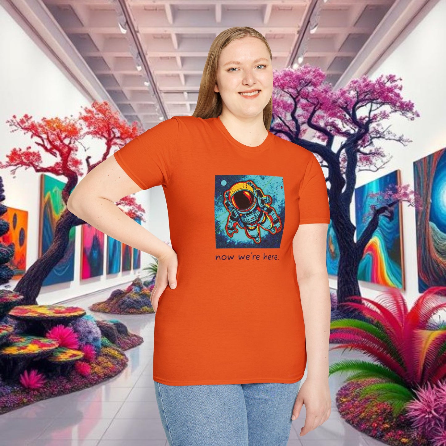 Astronaut Graphic T-Shirt | Unisex Space Tee, Gift for Astronaut Lovers, Hip Hop Fans, Casual Wear, Festival Shirt