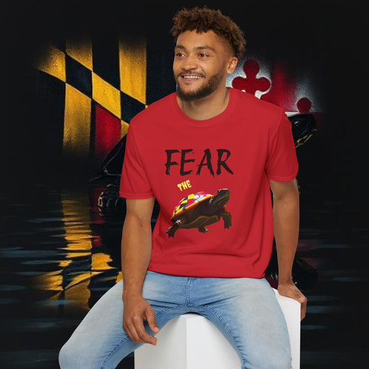 Fear Turtle Graphic Tee, Unisex Softstyle T-Shirt for Sea Turtle Lovers, Eco-Friendly Fashion, Summer Casual Wear, Great for Beach [...]