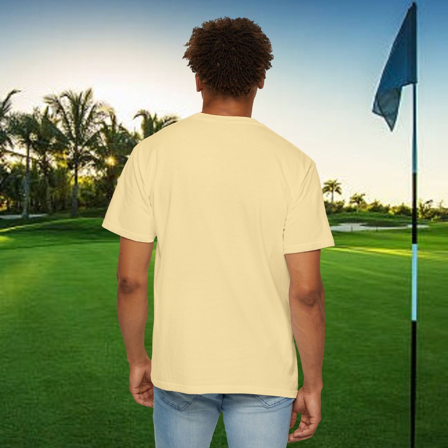Golf Lover's Unisex Garment-Dyed T-Shirt - Perfect Gift for Golf Enthusiasts, Casual Wear, Sports Apparel, Father's Day, Birthday