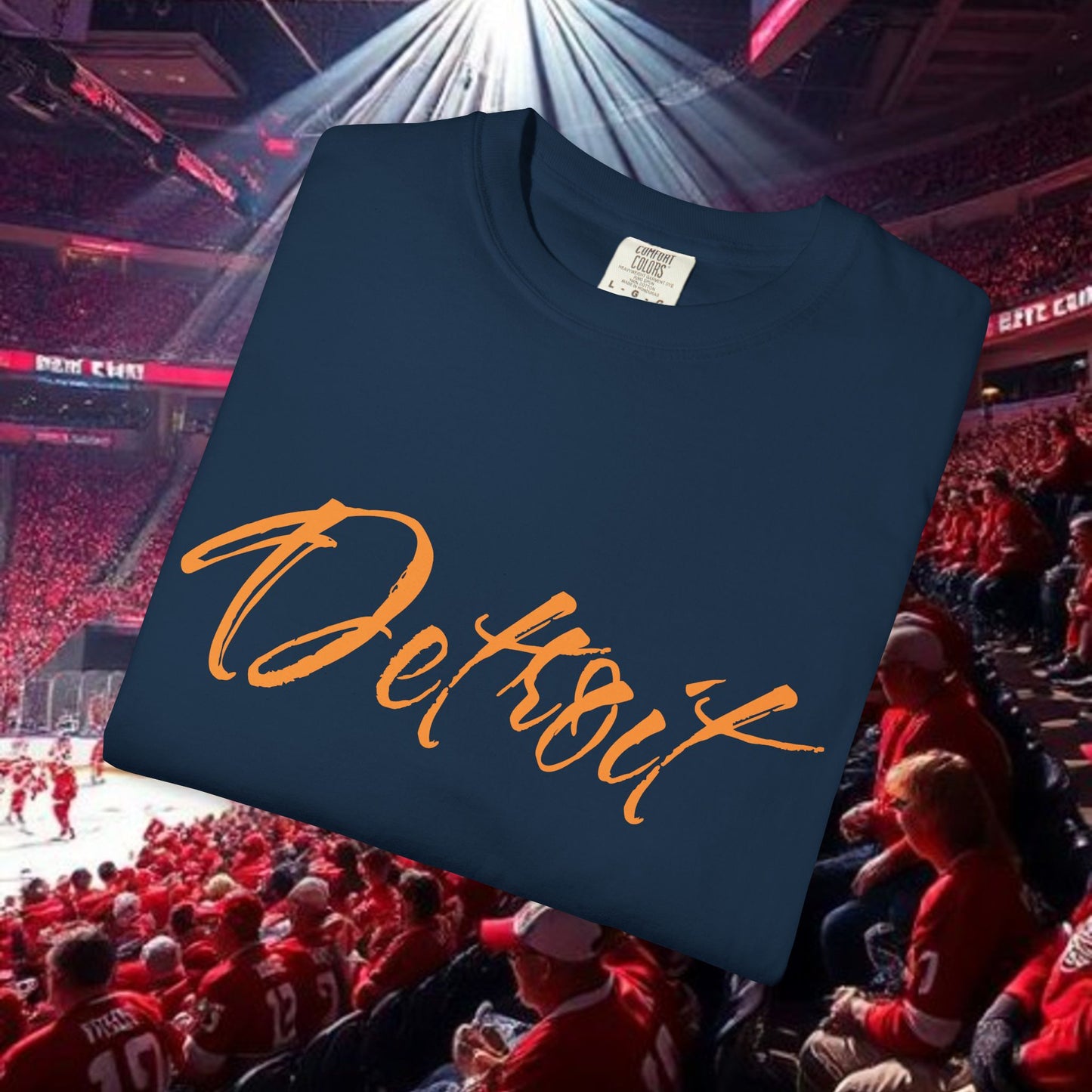 Detroit Script T-Shirt — City Pride Tee