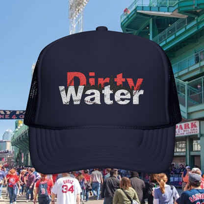 Dirty Water Foam Trucker Hat - Casual Style, Summer Accessory, Outdoor Activity, Gift for Sports Fans, Baseball Hat, Funny Quote