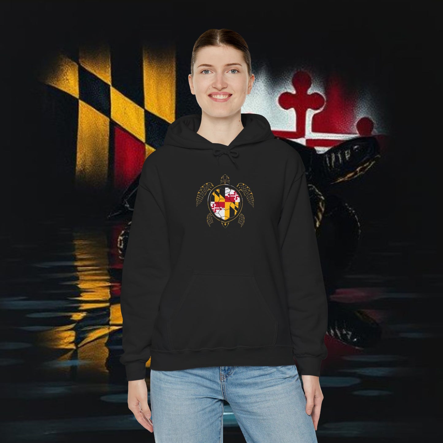 Maryland State Pride Hooded Sweatshirt