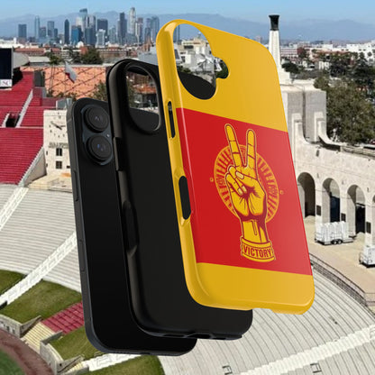 Victory Inspired Symbol Phone Case, Tough Phone Cover, Gift for Empowerment, Inspirational Tech Accessory, Unique Phone Protection