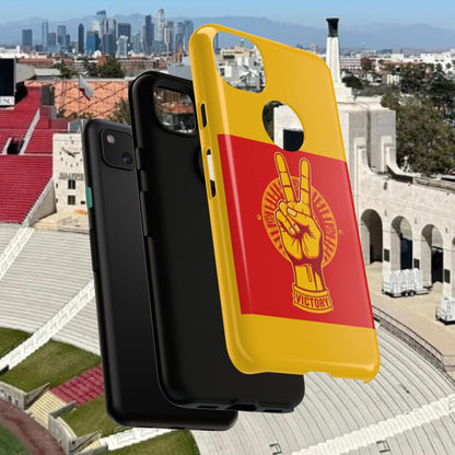 Victory Inspired Symbol Phone Case, Tough Phone Cover, Gift for Empowerment, Inspirational Tech Accessory, Unique Phone Protection