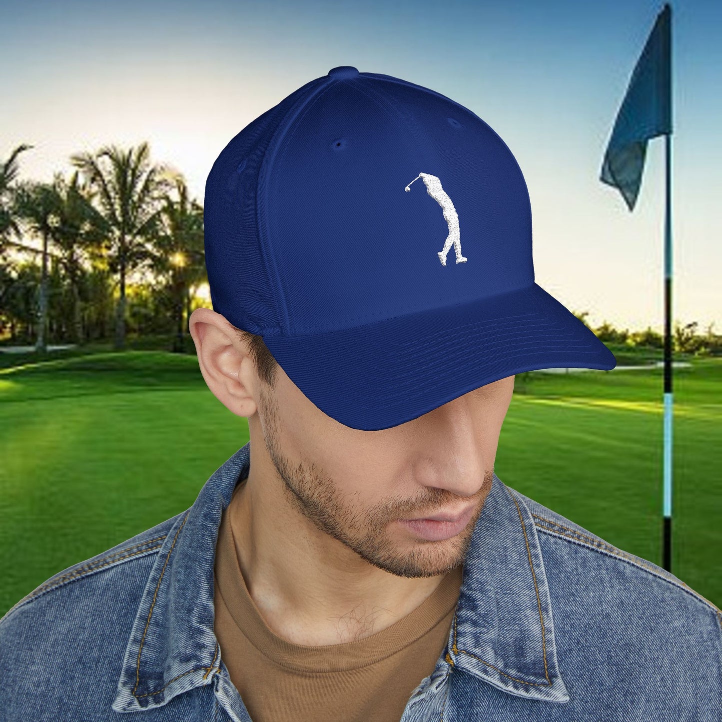 Scottie Inspired Golf Hat for Everyday Wear, Perfect for Outdoor Activities, Sports, Gift Idea, Casual Fashion, Summer Accessory