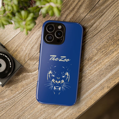The Zoo Themed Phone Case | Tough Cases for Basketball Fans | Gift for Friends, Unique Phone Accessories, Panther Design, The Zoo Fan Zone