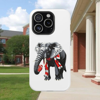 Vibrant Elephant Tough Cases - Unique Phone Case, Wildlife Lover Gift, Sports Team Accessory, Trendy Phone Cover, Fun Animal Design