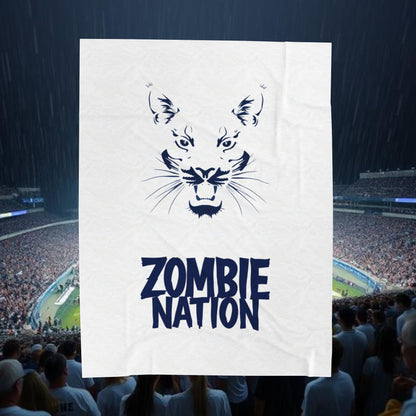 Zombie Nation Velveteen Plush Blanket – Fierce Design