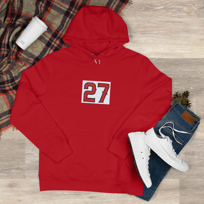 Unisex Cozy Sweatshirt with #27 Design, Perfect for Sports Fans, Casual Wear, Gifts for Angels' Fans