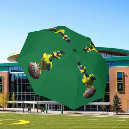 Compact Umbrella | Gift for Duck Lovers, Rainy Day Essential, Stylish Outdoor Accessory, Fun Rain Gear, Gameday