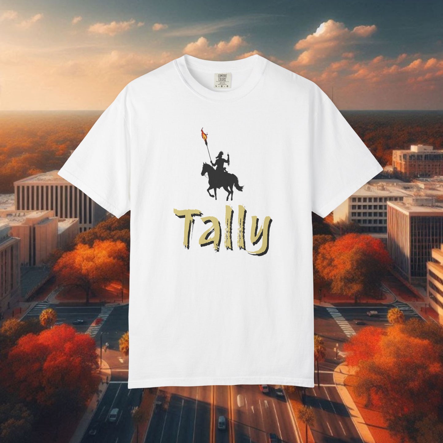 T-Shirt with Tally Design, Perfect for Game Day, Fan Apparel, Casual Wear, Sports Enthusiast Gift, Cheer Squad Tee