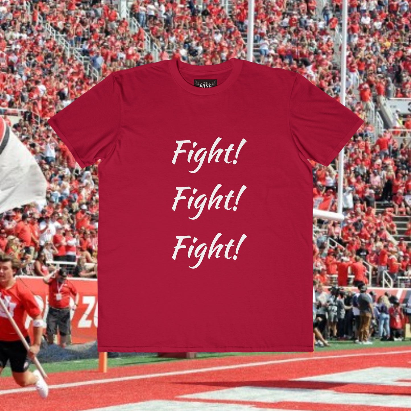Utah Fight Song Tee - Fight! Win! | Men's Shirt, Sporty Fashion, Inspirational Gift, Men's T-Shirt, Gym Wear