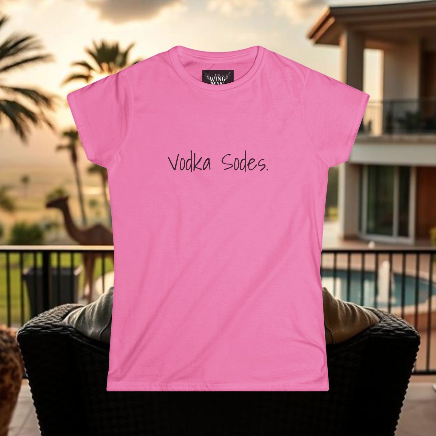 Vodka Sodes Women's Softstyle Tee | Casual Summer Shirt, Gift for Friends, Vacation Wear, Party Outfit, Funny Quote Tee