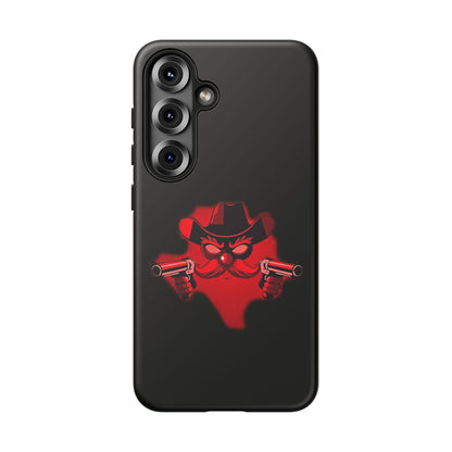 Tough Phone Case, Texan Theme, Protective Phone Cover, Gift for Sports Fans, College Football Fan Accessory