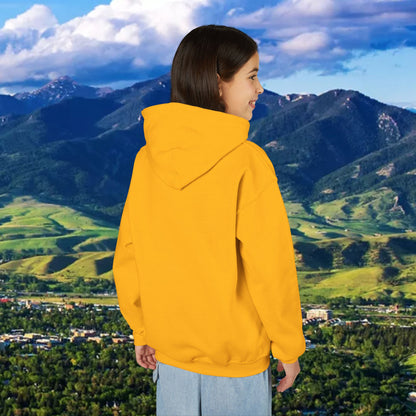 Bobcat Born Youth Hoodie, Cozy Sweatshirt for Kids, Great for School, Outdoor Adventures, Gifts, Sports Events