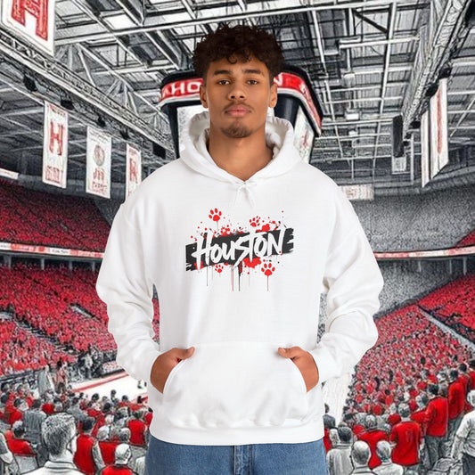 Graffiti Style Hoodie - Perfect for Game Day