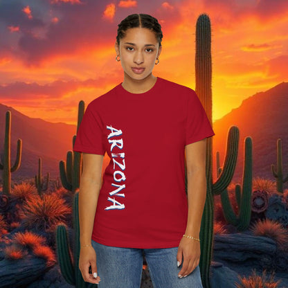 Tucson Arizona Area Code T-Shirt — 520 Back Print, Southwestern Travel Tee, Soft-Style