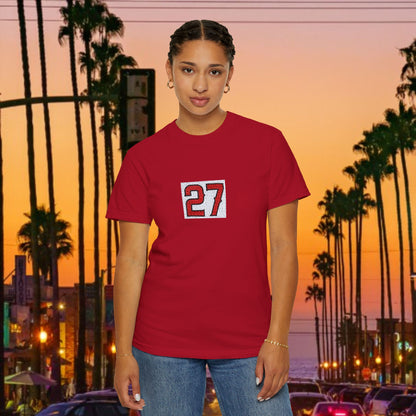 Legends #27 T-Shirt - Perfect Gift for Sports Fans, Baseball Fans, Vintage Style, Everyday Wear, Casual Outfit