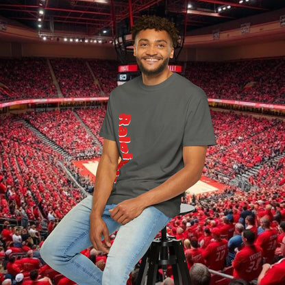 Raleigh Graphic Unisex Garment-Dyed T-shirt, Sports Fan Tee, College Apparel, Gift for Him/Her, Casual Wear, Spirit Wear