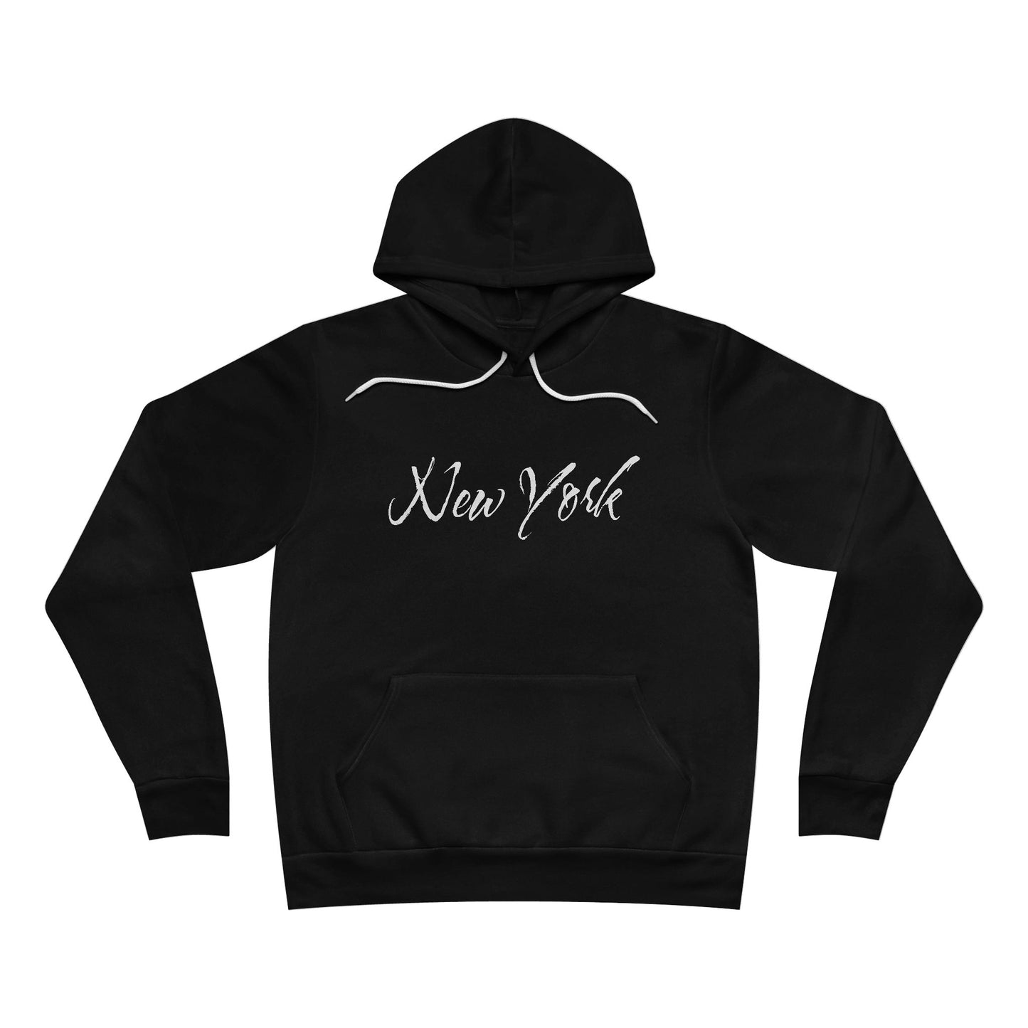 New York Script Hoodie — Cozy City Sweatshirt for Travelers & Locals