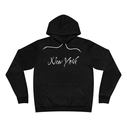 New York Script Hoodie — Cozy City Sweatshirt for Travelers & Locals
