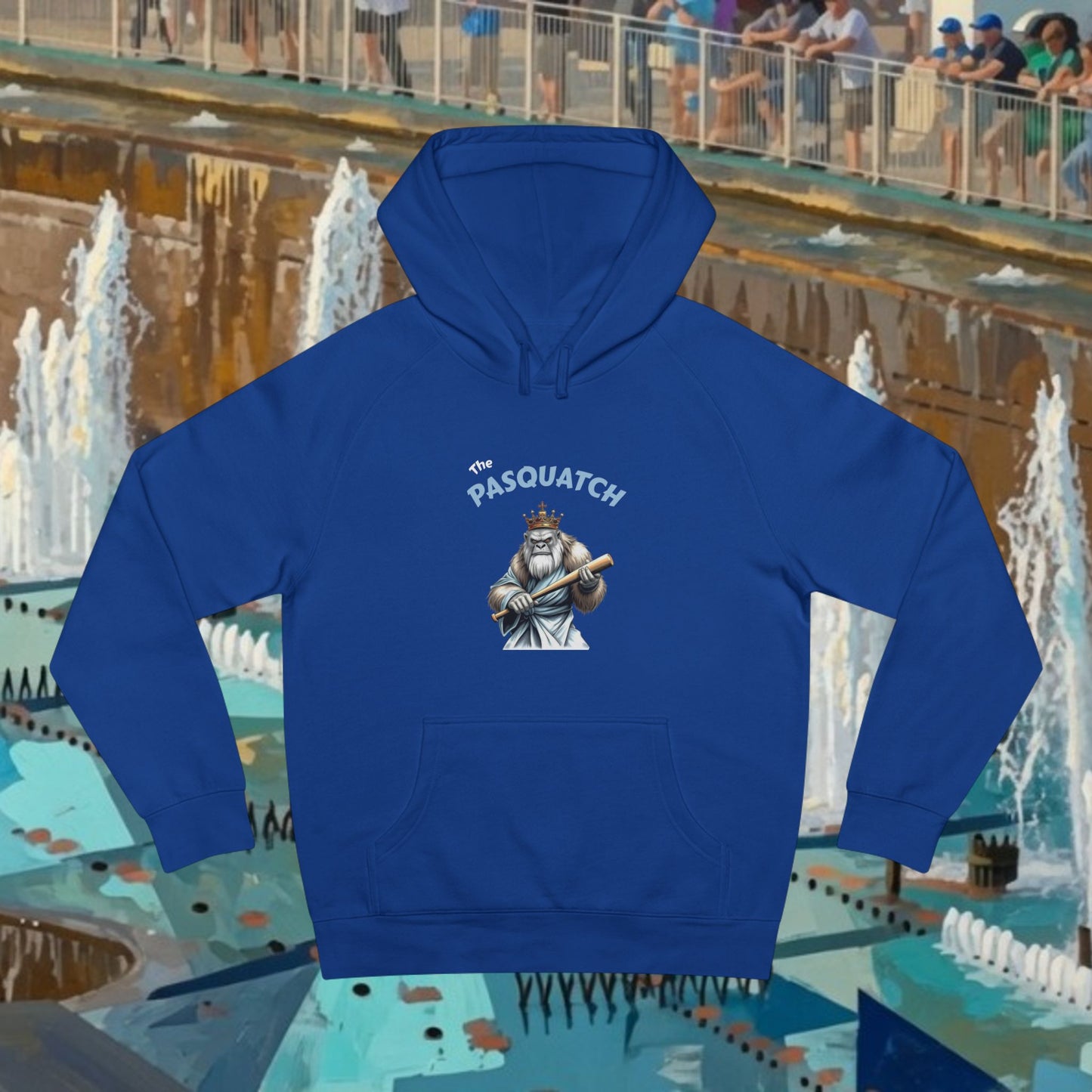 The Pasquatch Hoodie, Unisex Sweatshirt, Vinnie Apparel, Casual Wear, Great for Gifts, Royals Fans