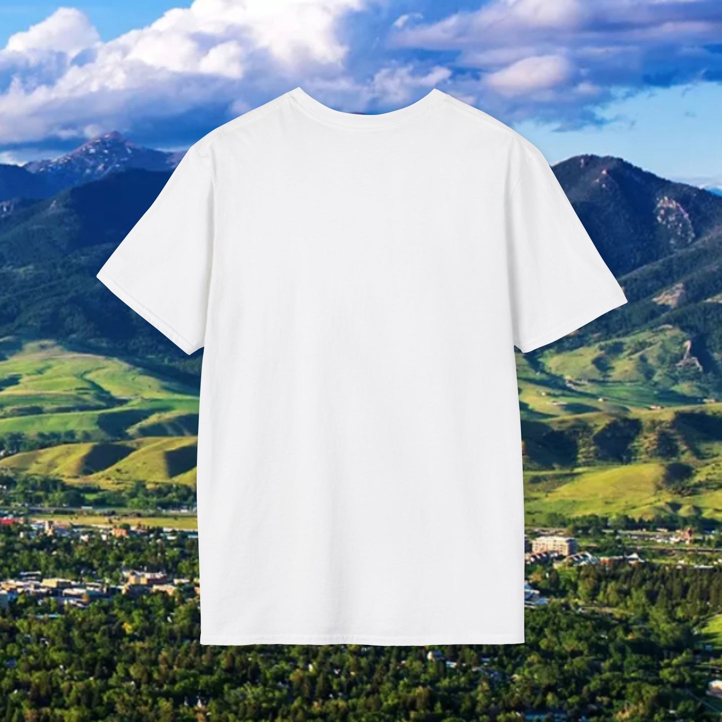 Upside Down FTG Unisex Softstyle T-Shirt - Trendy Fashion Tee, Everyday Comfort, Gift for Bobcat Fans, Gameday Wear, Relaxed Style