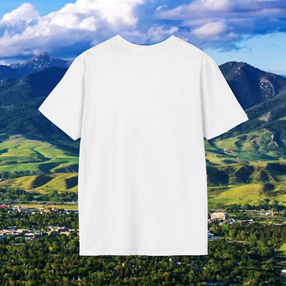 Upside Down FTG Unisex Softstyle T-Shirt - Trendy Fashion Tee, Everyday Comfort, Gift for Bobcat Fans, Gameday Wear, Relaxed Style