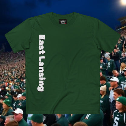 East Lansing Pride T-Shirt, No Fly Zone Tee, Casual Wear, Urban Style, Gift for Locals, Unique Gift Idea