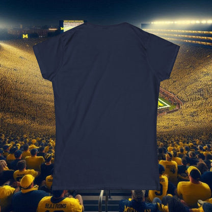 Women's Ann Arbor Tee, Casual Game Day Shirt, Team Spirit Top, College Pride Apparel, Unique Athletic Wear