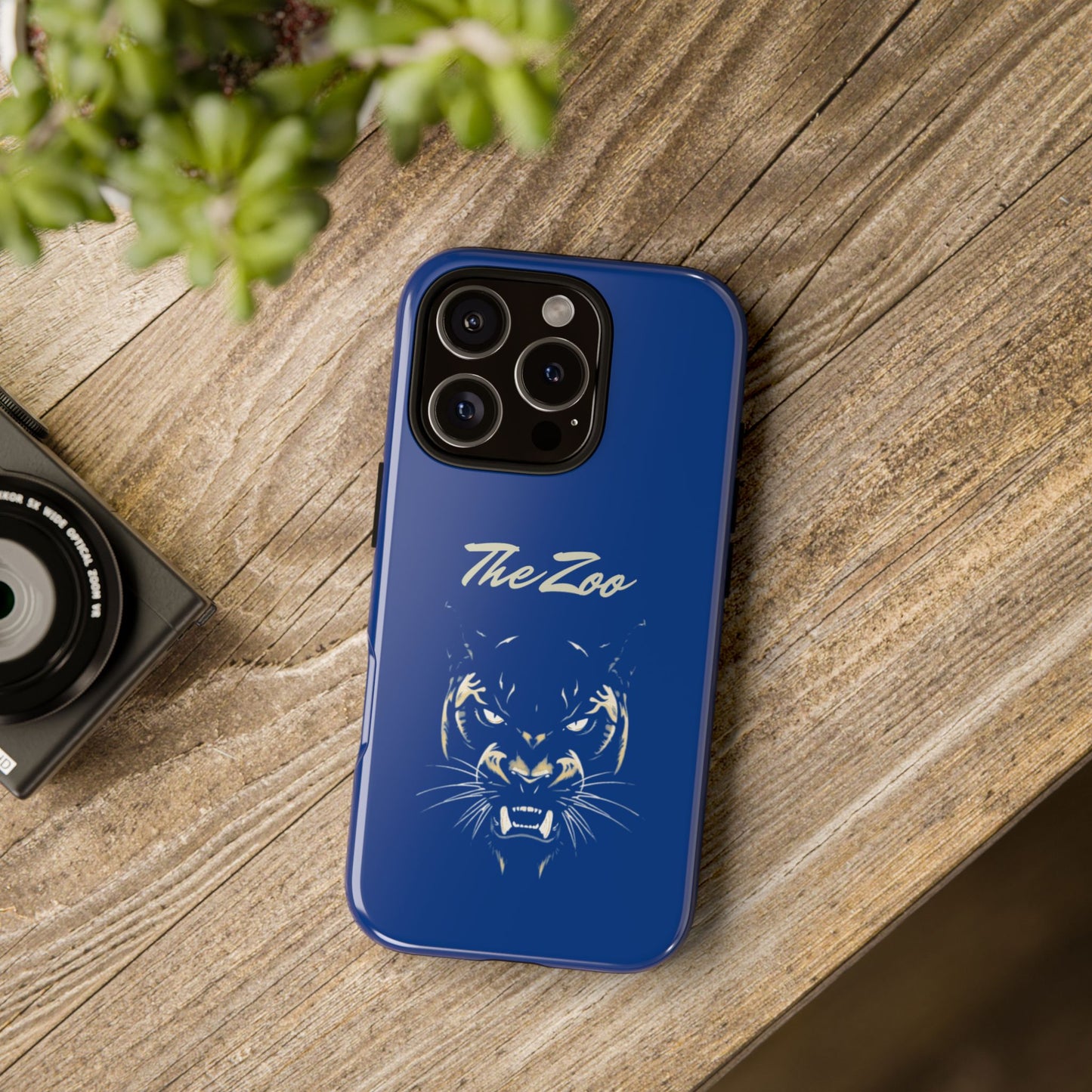 The Zoo Themed Phone Case | Tough Cases for Basketball Fans | Gift for Friends, Unique Phone Accessories, Panther Design, The Zoo Fan Zone