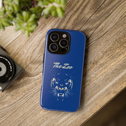 The Zoo Themed Phone Case | Tough Cases for Basketball Fans | Gift for Friends, Unique Phone Accessories, Panther Design, The Zoo Fan Zone