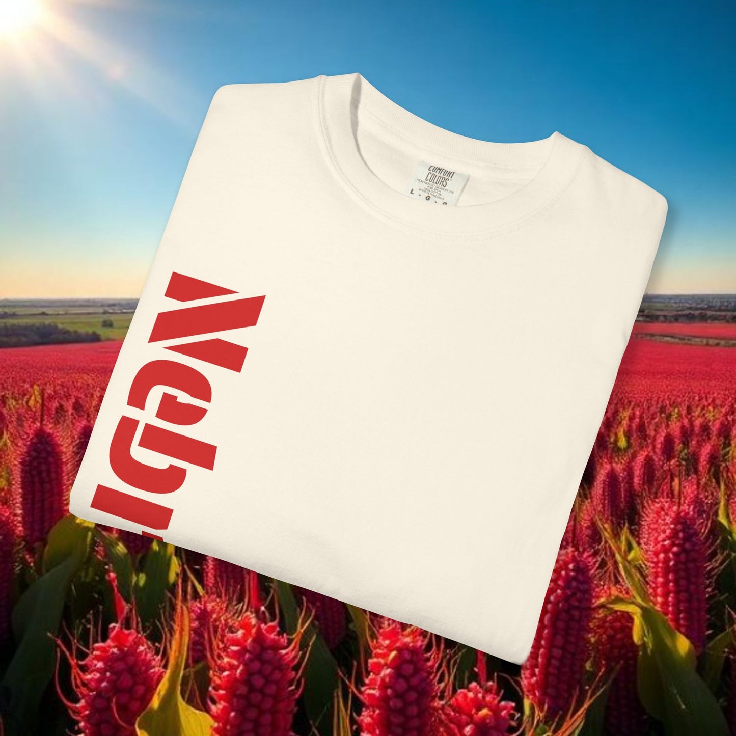 Lincoln Nebraska Area Code T-Shirt — White Tee with Red "Nebraska" & 402 Back Print, Soft-Style T-Shirt