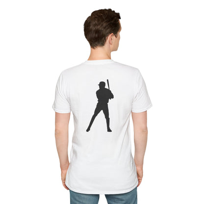 Baseball Batter Graphic T-Shirt — Silhouette Logo Tee