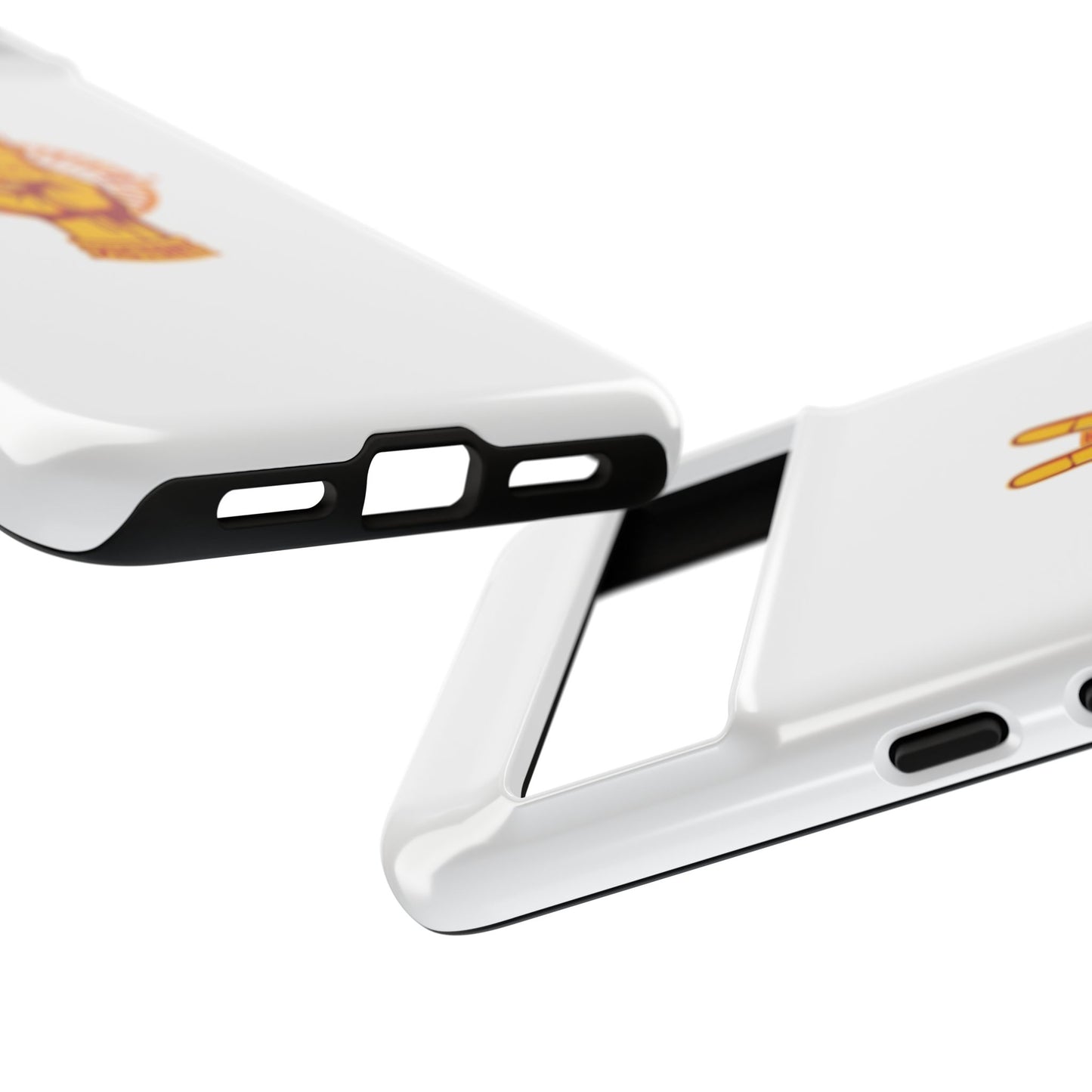 Victory Themed Stylish Phone Case - Tough Cases with Peace Sign Design, Customizable Phone Covers, Gift for Tojan Fans, Trendy Accessories