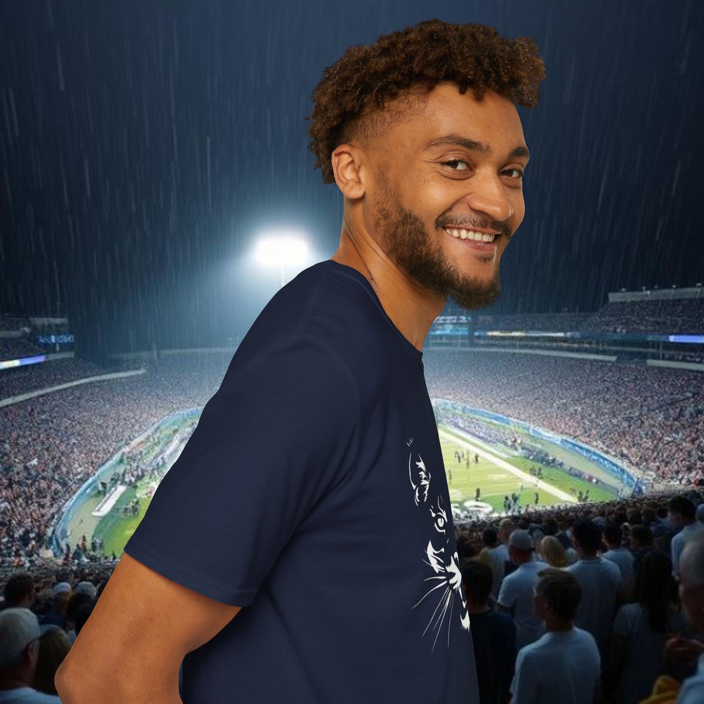 Graphic T-Shirt, Unisex Tee, College Shirt, Casual Wear, College Fashion, Gift for Sports Fans