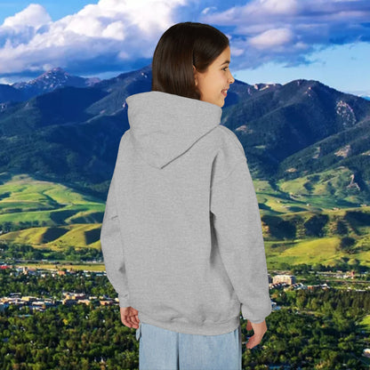 Youth Hoodie - '41' Minimalist Graphic Pullover