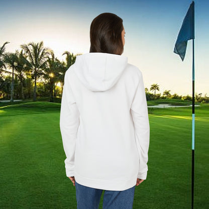 Unisex Fleece Hoodie with 'Rain Dog!' Design | Cozy Sweatshirt for Golf Lovers, Casual Layer, Gift Idea, Everyday Wear