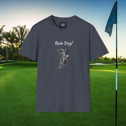 Rain Dog Unisex T-Shirt, Graphic Tee, Casual Wear, Gift for Dog Lovers, Everyday Style, Unique Design Shirt