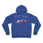 Hoodie — 'MAFIA' Graffiti Logo Pullover Hoodie, Vertical Area Code on the Back Perfect for GameDay