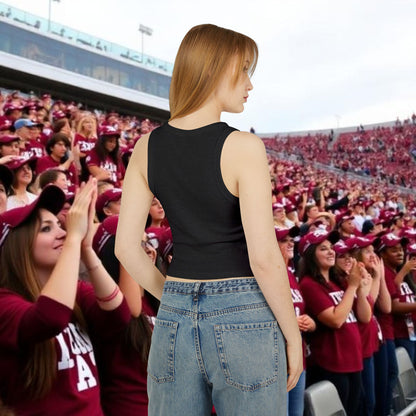 Cheerful Game Day Tank Top, Supportive Athletic Wear, Perfect for Sports Events, Casual Outing, Summer Gatherings, Gameday Fashion