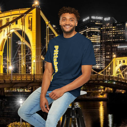 Pittsburgh Graphic T-Shirt, Unisex Shirt, Casual Wear, Sports Apparel, Gift for Sports Fans, Birthday Gift, Streetwear