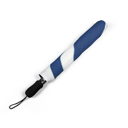 Semi-Automatic Foldable Umbrella - Tiger Pattern, Travel Umbrella, Rainy Day Essential, Sports Game Accessory, Gift Idea