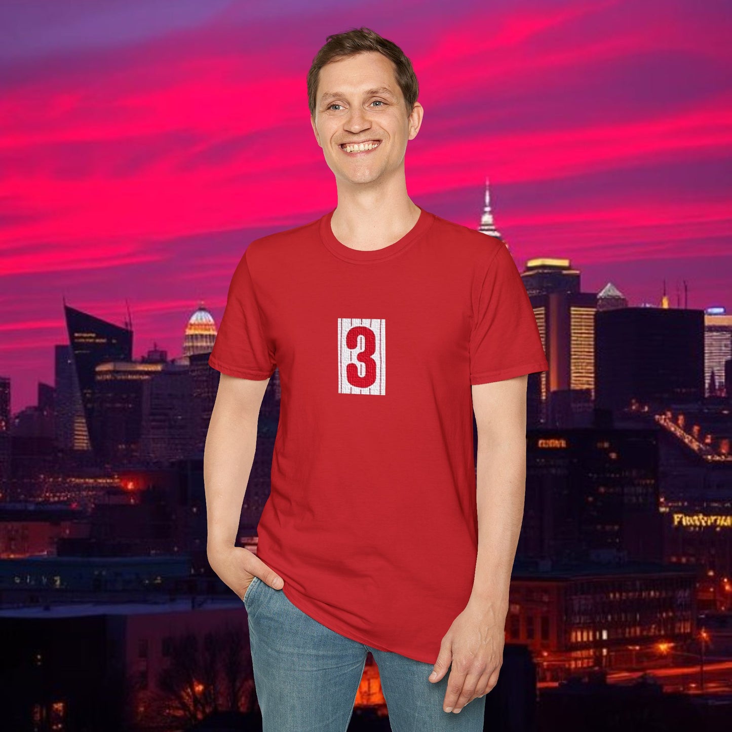 Baseball Stars T-Shirt for Everyday Style, Unique Gift for Him/Her, Cool Summer Top, Minimalist Fashion Tee, Comfortable Wardrobe