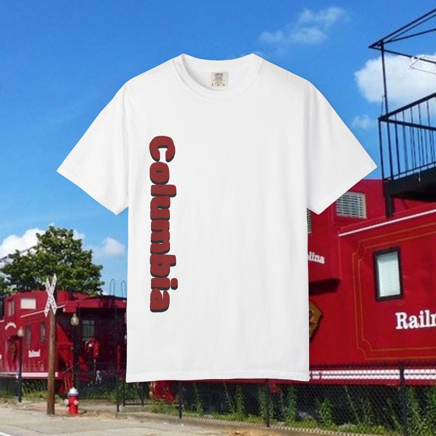 Columbia South Carolina Graphic Tee, Unisex T-Shirt, Trendy Summer Top, Gift for Travelers, Beachwear, Casual Wear