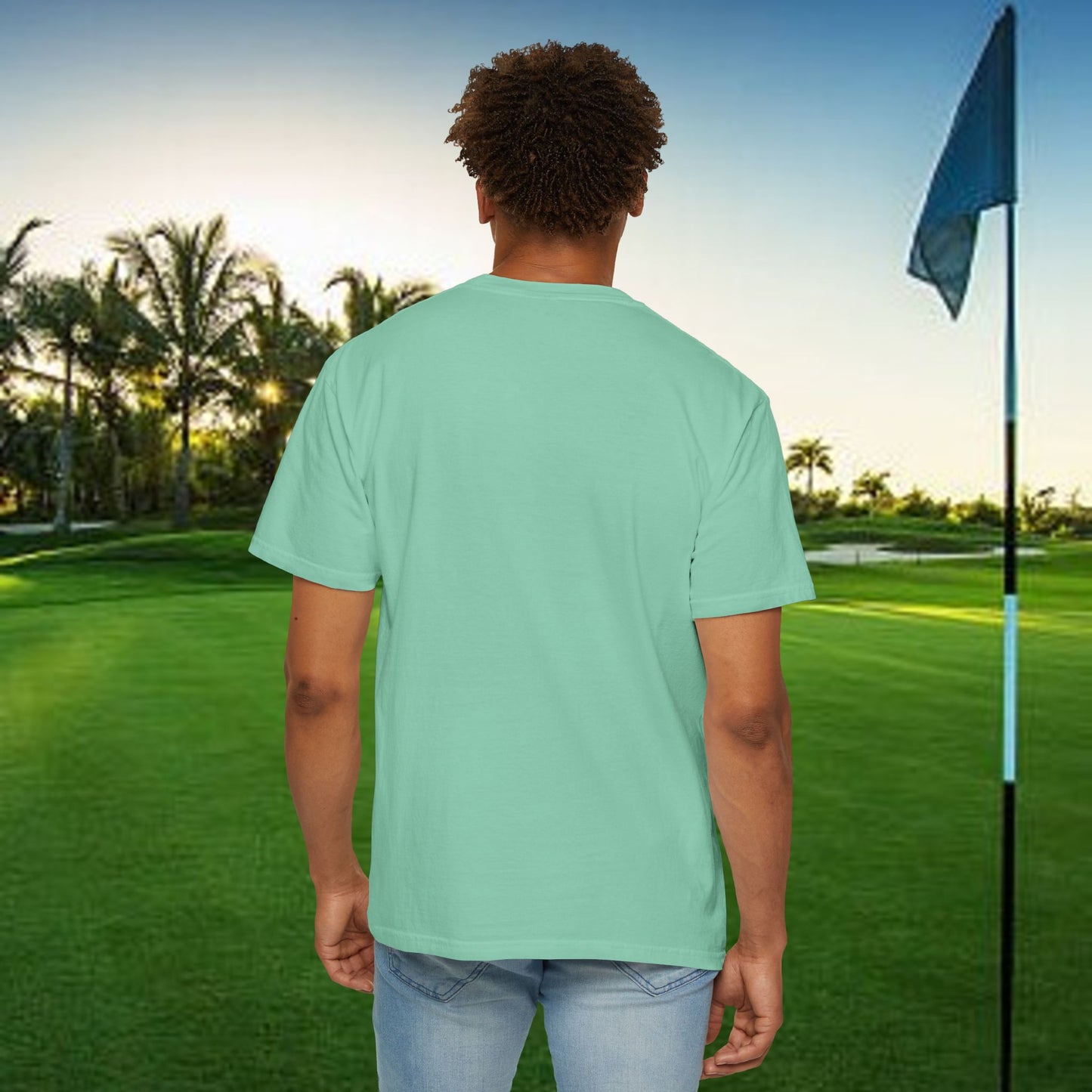 Golf Lover's Unisex Garment-Dyed T-Shirt - Perfect Gift for Golf Enthusiasts, Casual Wear, Sports Apparel, Father's Day, Birthday