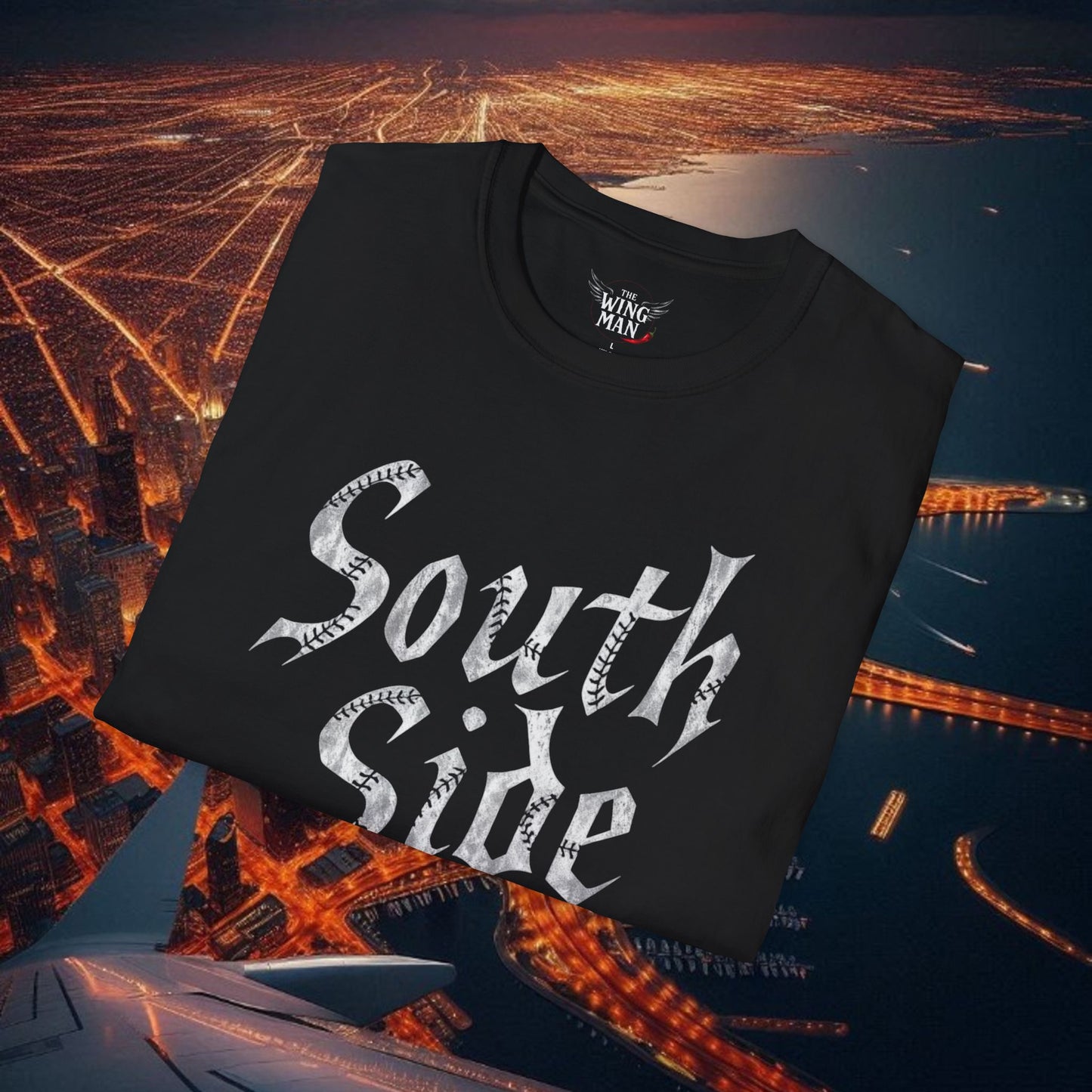 Vintage South Side Tee, Casual Streetwear T-Shirt, Baseball Game Apparel, Gift for Sports Lovers, Unisex Graphic Shirt