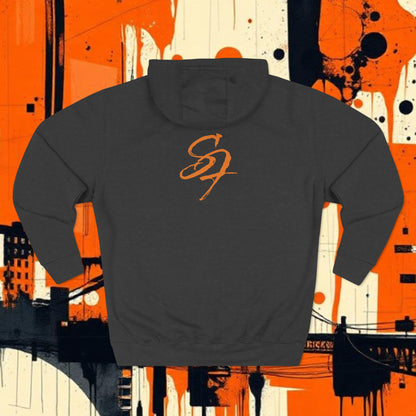 Giants Fans Fleece Hoodie with Number 25 Design - Perfect for Sports Fans, Everyday Wear, Gym, Giants Games