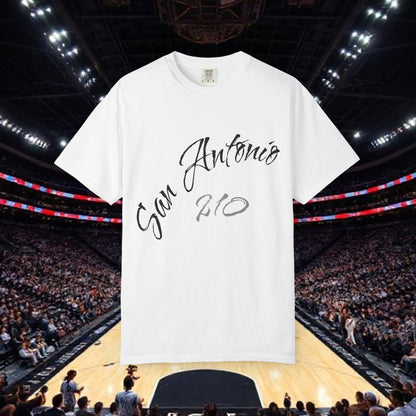 San Antonio 210 Script T-Shirt, Soft-Style T-Shirt, Perfect Statement Piece